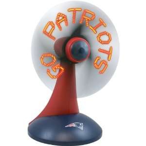   Treasures New England Patriots Desktop Message Fan: Sports & Outdoors