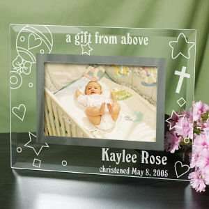  Personalized New Baby Glass Picture Frame 