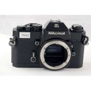    Black Nikon Nikkormat EL SLR film camera; body only