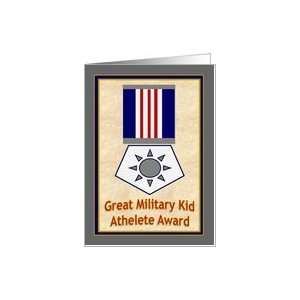  Red Star Military Kid Top Athelete Award   Thank You from 