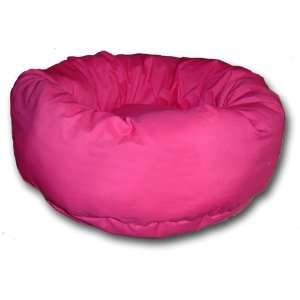  Small Classic Washable Dog Cuddler Bed Hot Pink: Kitchen 