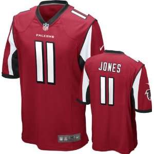   Red Game Replica #11 Nike Atlanta Falcons Jersey: Sports & Outdoors