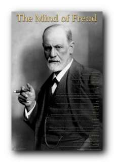   Mind Of Sigmund Freud Poster Psychology 23X35 8720 650399087207  