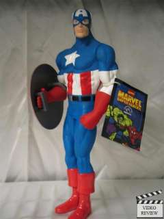 Captain America vinyl doll with shield, Marvel Comics; Applause NEW 