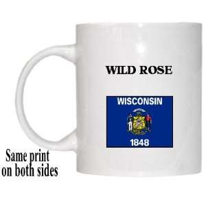  US State Flag   WILD ROSE, Wisconsin (WI) Mug Everything 