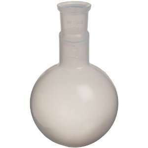 Capitol Brand CBV V107997 CS PFA Plastic 500mL Round Bottom Flask with 