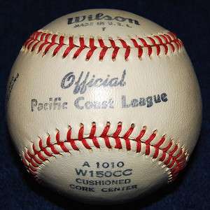   Wilson Pacific Coast League Official Minor League Baseball, Rowland