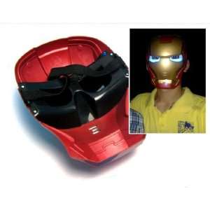  NEW Christmas Iron Man Mask with Lite up Eyes(y 20) Toys & Games