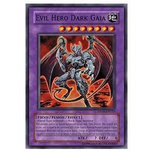  YuGiOh Jaden Yuki 3 Evil Hero Dark Gaia DP06 EN010 Common 