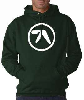 Aphex Twin AFX Techno Logo 50/50 Pullover Hoodie  