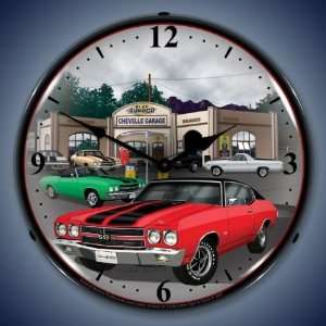 1970 Chevelle Backlit Clock