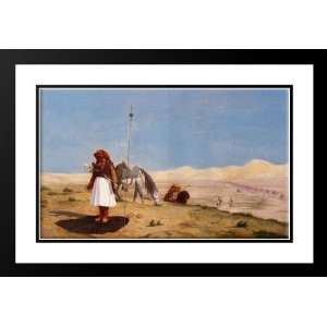 Gerome, Jean Leon 40x28 Framed and Double Matted Prayer in 