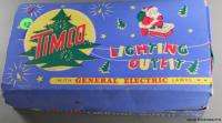 40s 50s  Timco Vintage Light String Original BOX ONLY  