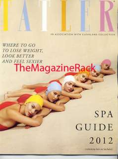 TATLER SPA GUIDE 2012 MAGAZINE Lose weight look better feel sexier 