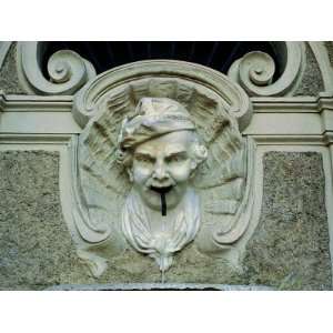  Fountain of Botticella in Largo San Rocco, Rome Stretched 