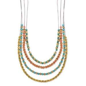  ZAD Awesome 4 Multi Wire Strand Long 25 Fashion Necklace 