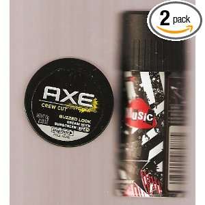  AXE for MEN Deodorant Body Spray and Crew Cut Buzzed Look 