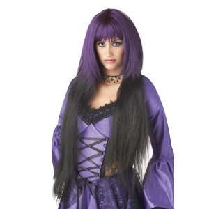  Razors Edge Costume Wig   Purple/Black   36 inches Toys 