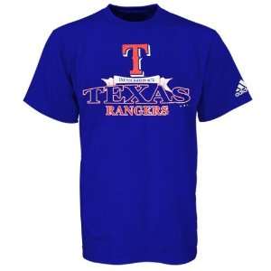   Texas Rangers Royal Blue Bracket Buster T shirt