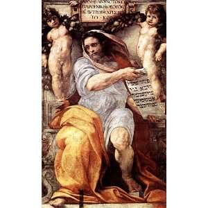   Raffaello Sanzio   32 x 54 inches   The Prophet Isaiah