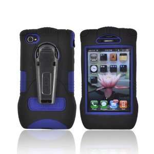    For Trident Kraken iPhone 4 Hard Case Cover BLACK BLUE Electronics