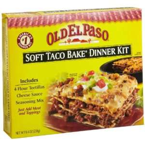 Old El Paso Soft Taco Bake Dinner Kit Grocery & Gourmet Food