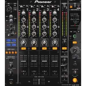  Pioneer DJM 850 K 4 Channel Professional DJ Mixer with 