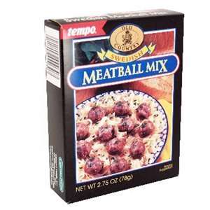 Tempo Swedish Meatball Mix 2.75oz 12ct  Grocery & Gourmet 