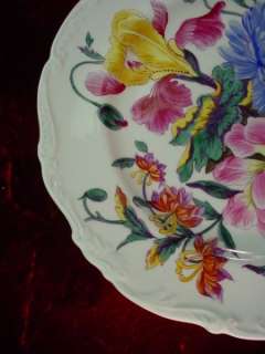   COALPORT POSYDALE PLATE Floral FINE CHINA Hand Painted FLOWERS Lovely