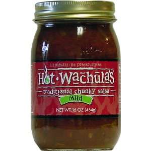 Hot Wachulas Traditional Chunky Salsa Mild, 16 oz