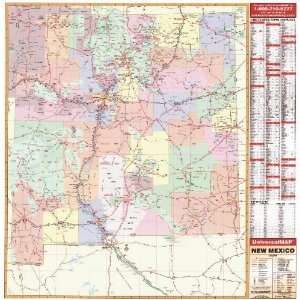  Universal Map 2341228 New Mexico Wall Map Roller Office 