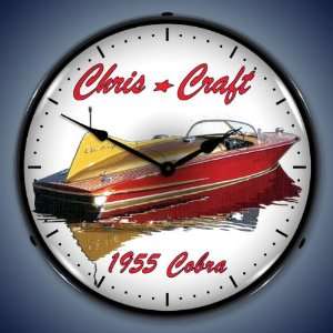  Chris Craft Cobra Lighted Clock 