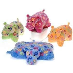  Swirl Print Blue Hippo 16 by Fiesta Toys & Games
