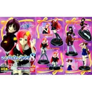   Gundam Seed Destiny Heroines Figure Set Gashapon Part 8 Toys & Games