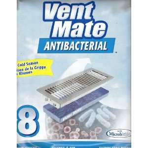 8 Vent Mate AirVent Antibacterial Control Filters (Pack of 