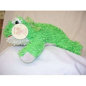  S K M Rag Mop Green Frog 14 inch Plush: Toys & Games