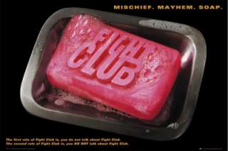 FIGHT CLUB   MOVIE POSTER (SOAP) (SIZE: 36 X 24)  