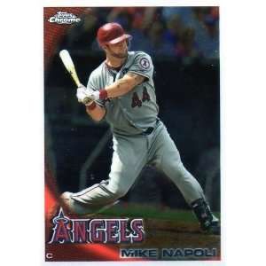    2010 Topps Chrome Refractors #155 Mike Napoli: Everything Else