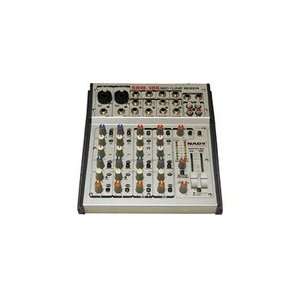   Nady SRM 10X 10 Channel Stereo Mic and Line Mixer: Musical Instruments