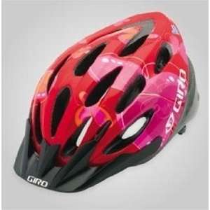  Giro Flume Kids Cycling Helmet  Red Butterflies Sports 