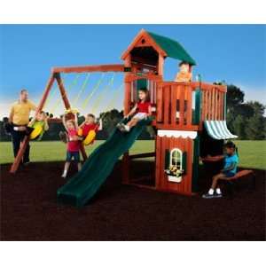  Englewood Wooden Swing Set: Toys & Games
