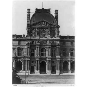  Paris. Pavillon Denon / E. Baldus. 1860s