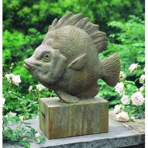  tropical fish garden statue