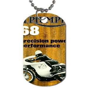  TRIUMPH Motorcycle_P DOG TAG COOL GIFT 