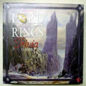 Lord of the Rings, Trivia Game, Esdevium, NEW  