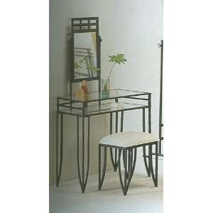  Vanity Set Table and Stool By Acme Furniture: Home 