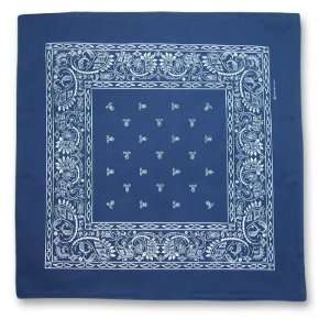  Navy Paisley Cotton Bandanna: Everything Else