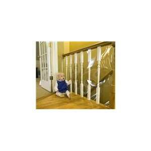  Clear Banister Guard Kit   5 ft Roll   by Cardinal Gates 