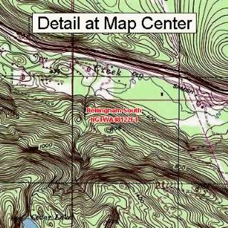   Quadrangle Map   Bellingham South, Washington (Folded/Waterproof
