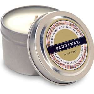  Paddywax Olive Tree Travel Tin Candle: Home & Kitchen